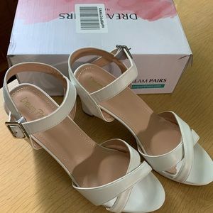 Dream Pairs White Dress Sandal